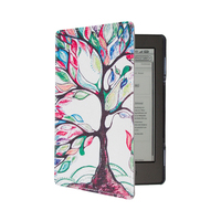Casing Tahan Jatuh dari Kulit PU untuk Kindle 4/5 E-book Reader 6" (Tidak Kompatibel dengan Kindle Touch)