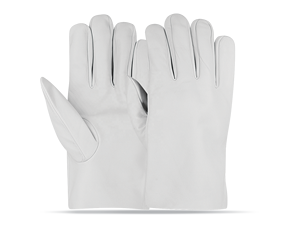 Guantes de Seguridad para Conducir Camiones de Cuero de Cabra de Grado AB con Protección Antideslizante y Anticorte, Ajuste Cómodo - Product Image 4