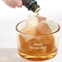 Diffuseur d'arômes en pierre de cristal de haute qualité, diffuseur d'huiles essentielles pour la maison, parfum d'ambiance longue durée