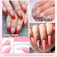 Gel UV/LED thermique à changement de couleur pour extension d'ongles, marque privée OEM, pour nail art