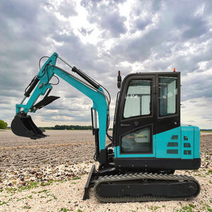 Mini excavadora sobre orugas de alta eficiencia con certificación EPA EURO5, pluma oscilante para ingeniería pequeña - Product Image 1