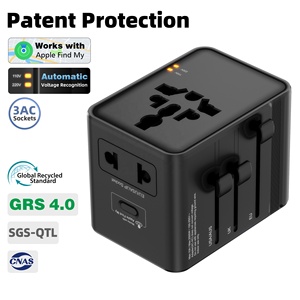 ปลั๊กอเนกประสงค์ Worldplug 7 in 1 ช่องเสียบ 3AC สำหรับเดินทางทั่วโลก รองรับหลายประเทศ กำลังไฟ 45W ปลั๊กแปลงไฟสากล - Product Image 1