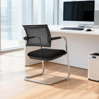 Chaise de bureau moderne en tissu pour salle de formation, conférence et bureaux – Fabrication chinoise – Chaise de formation portable
