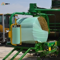 Film d'emballage pour ensilage vert stabilisé aux UV, film plastique agricole haute résistance pour balles de foin, ensilage de maïs et d'herbe