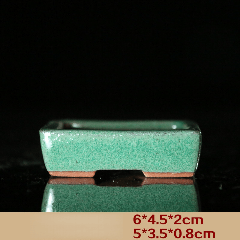 2.5-inch green light long rectangle