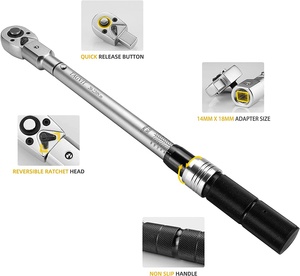 20-220N.mTorque Wrench <b>Set</b> Interchangeable Head <b>Torque</b> Socket - Product Image 4