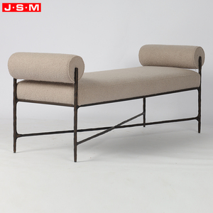 Banc de salon moderne nordique, <span class=keywords><strong>tabouret</strong></span> de chambre, hôtel, appartement, villa, <span class=keywords><strong>tabouret</strong></span> à chaussures, repose-pieds, <span class=keywords><strong>tabouret</strong></span> de bout de lit de luxe léger - Product Image 5