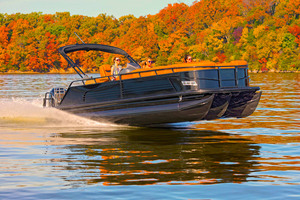 เรืออลูมิเนียมแบบแพ Pontoon ยี่ห้อ Ecocamor รุ่นปี 2025 ขนาด 25 ฟุต พร้อมขาย เรือยอชท์ FRP สำหรับตกปลา ใช้งานกลางแจ้ง ใช้พลังงานไฟฟ้า รวมเครื่องยนต์ - Product Image 1