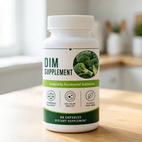 Capsules de Diindolylméthane Halal OEM, Complément Alimentaire pour la Santé du Foie, Capsules de Diindolylméthane, Compléments Entièrement Naturels