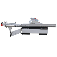 Scie à panneaux inclinable à 45 degrés de haute qualité avec grande housse anti-poussière, machine de découpe du bois électrique entièrement automatique, moteur 5,5 kW, horizontale
