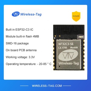 Nuevo Módulo de Control de Red Inalámbrica Integrado WT32C3 S6 de 4MB, Módulo USB ESP-12S con SMD-22 para Dispositivos IoT - Product Image 2
