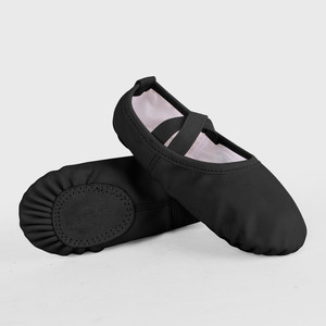 Zapatos de Baile Latino para Mujer de Alta Calidad Hechos a Medida, Tacón Plano, Parte Superior de PU, Impresión de Logotipo Personalizado, <span class=keywords><strong>Precio</strong></span> Bajo al por Mayor - Product Image 1