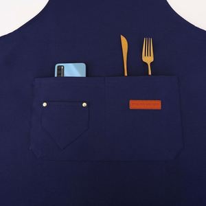 Wholesale Custom Logo New Design Canvas <b>Work</b> <b>Apron</b> for Nail Art Beauty Painting Western Restaurant Coffee Shop Kitchen Bbq <b>Apron</b> - Product Image 5