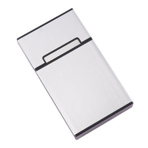 Étui à cigarettes portable pour <span class=keywords><strong>femme</strong></span> KY, en alliage d'aluminium, boîte à cigarettes <span class=keywords><strong>vintage</strong></span> de poche - Product Image 4