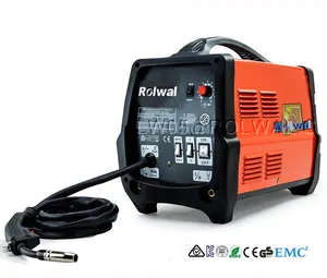 Rolwal MIG-130P MIG/MAG/MMA Transformateur 130Amp Flux CC Gaz Sans Gaz De Soudage Machine 110/220V Inverseur maquina Solda MIG