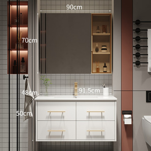Novità 2024: Armadietto a Specchio LED per <span class=keywords><strong>Bagno</strong></span> <span class=keywords><strong>in</strong></span> Ardesia e <span class=keywords><strong>Lavabo</strong></span> Personalizzati di Design Innovativo - Product Image 5