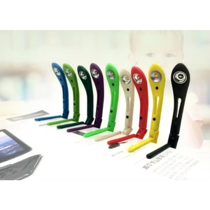 CITICITY Lampe de chevet LED portable mini noire avec pince flexible pour la lecture au lit, salon, lampe de lecture à clipser au lit, mini lampe - Product Image 4