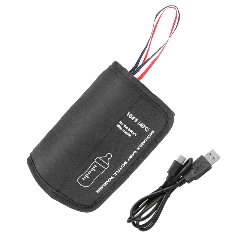 Schlussverkauf kabelloser USB-Flaschenwärmer Reisen USB tragbarer Milchwärmer wiederaufladbarer Babyflaschenwärmer