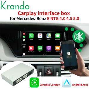 Krando navigation <span class=keywords><strong>GPS</strong></span> système sans fil Apple Carplay <span class=keywords><strong>interface</strong></span> AI box pour Mercedes Benz E W212 2013-2015 autoradio - Product Image 2
