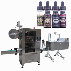 Máquina Etiquetadora Automática, Aplicadora de Etiquetas de Manga con Máquina Termoencogible para Botellas, Latas de Aluminio, Etiquetas de PET y PVC - Product Image 1