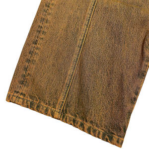 انخفاض موك 30 + تخصيص OEM ODM الجينز الفضفاضة الرجال مستقيم دائم خمر الجينز الكلاسيكي تنوعا نمط عارضة ارتداء اليومية - Product Image 5