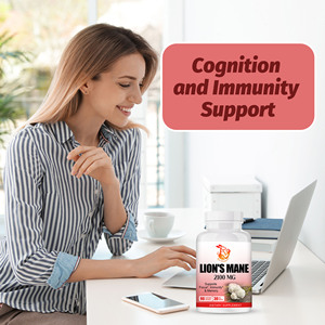 Capsules de Crinière de Lion les Plus Vendues – Contiennent de la Poudre de Champignon Crinière de Lion – Soutien Cognitif et Immunitaire – Capsules de Crinière de Lion - Product Image 3