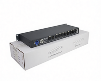 Amplificateur Répartiteur de Signal DMX512 DP08 pour Éclairage de Scène, Distributeur pour DJ, Clubs et Événements