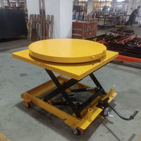 Plateforme élévatrice hydraulique fixe ultra-mince à ciseaux, installée de manière permanente, pour chantier de construction