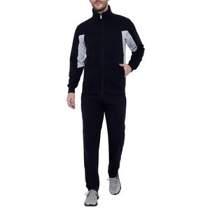 Conjunto Deportivo Informal de Invierno para Hombre, 2 Piezas, Transpirable, de Secado Rápido, Cómodo, para Entrenamiento y Jogging, con Cierre de Cremallera - Product Image 1