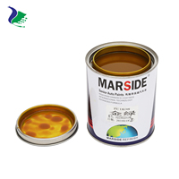 Peinture automobile rouge 1K, peinture automobile professionnelle, usine de peinture automobile, recherche de distributeurs dans le monde entier