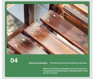 Moderna Sedia da <span class=keywords><strong>Giardino</strong></span> <span class=keywords><strong>in</strong></span> <span class=keywords><strong>Legno</strong></span> a 2 Posti per Esterni - Product Image 4