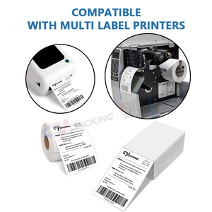 สติกเกอร์ติดบาร์โค้ดแบบม้วนขนาด100x150มม. ใช้ความร้อน - Product Image 4