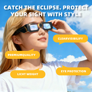 <span class=keywords><strong>Gafas</strong></span> de <span class=keywords><strong>Eclipse</strong></span> Solar de Cartón con Certificación CE ISO, Seguras y Cumplen con la Normativa de la UE, <span class=keywords><strong>para</strong></span> Promociones Deportivas y de Entretenimiento - Product Image 2