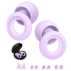 Tapones para los Oídos con Logotipo Personalizable, 4 Tamaños, Insonorizantes, con Cancelación de Ruido, de Espuma Viscoelástica, con Filtro - Product Image 1