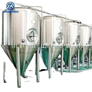 Edelstahl 500L Grübchen mantel Wein fermenter Bright Tank Brauerei Bier Gärtank zu verkaufen