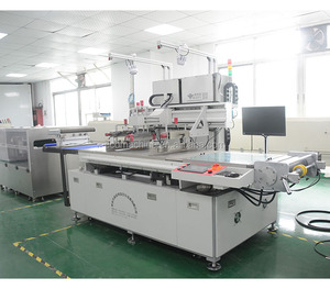 Machine de sérigraphie entièrement automatique rouleau à rouleau PET Film PC PVC Film sérigraphie papier autocollants adhésifs sérigraphie - Product Image 4