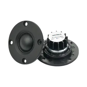 AIYIMA 2 Buah Tweeter 2 Inci 6Ohm 30W Film Sutra Kubah Tweeter Hifi Treble Speaker Audio Loudspeaker dengan Heatsink