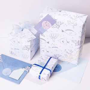 Wholesale High Quality Birthday Tissue Rolls Ocean Packaging Wrapping Paper Roll Uperior Craftsmanship - Product Image 4