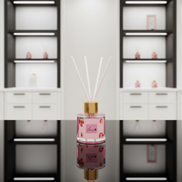 Diffuseur d'huiles essentielles parfumées pour la maison, flacon en verre 50 ml, parfum fruité tendance, pour ensembles de diffuseurs à bâtonnets