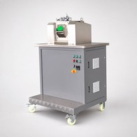 Machine de granulation de plastique, mélangeur de granulés de masterbatch de carbone noir à deux rouleaux, test de dispersion en laboratoire CE