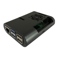 Boîtier en plastique bon marché de haute qualité Raspberry Pi 5 ABS