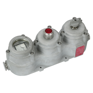 Unidad de Control a Prueba de Explosiones IECEx Zona 1 IP66 con Indicador de Botón Pulsador y Medidor de Moneda, Sistemas Duales y Tripartitos Opcionales - Product Image 3