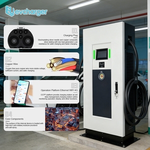 สถานีชาร์จรถยนต์เชิงพาณิชย์ 160 กิโลวัตต์ แบบติดตั้งบนพื้น ชาร์จเร็ว - Product Image 1