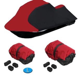 Fabricante directo 600D impermeable de dos colores Splicer Motor Boat Cover para <span class=keywords><strong>Jet</strong></span> <span class=keywords><strong>Ski</strong></span> y PWC Outdoor Vessel Protection - Product Image 1