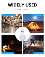 Ampoule LED 3W en gros d'usine avec clip d'alimentation de 1 mètre DC12V/AC/DC12-85V, économie d'énergie, interrupteur télécommandé