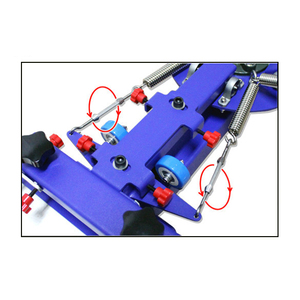 For AIDARY <strong>Manual</strong> Desktop Micro-Adjust Four <strong>Color</strong> One <strong>Station</strong> Single Wheel Overprinting <strong>Screen</strong> <strong>Printing</strong> Machine New Design for - Product Image 4