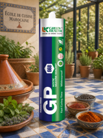 Mastic silicone acétique GP 668 à séchage rapide, anti-moisissure, adhésif transparent pour fenêtres, portes, verre et joints d'aquarium