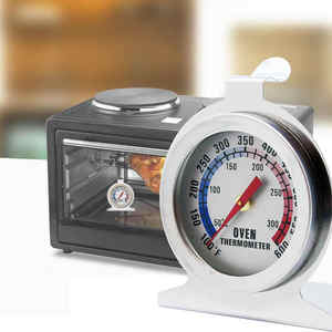 Termometer Oven Seri Klasik Laris Manis, Diameter 2 Inci, Bahan Stainless Steel, untuk Dapur, BBQ, dan Memanggang, Alat Pengukur Suhu Logam - Product Image 6
