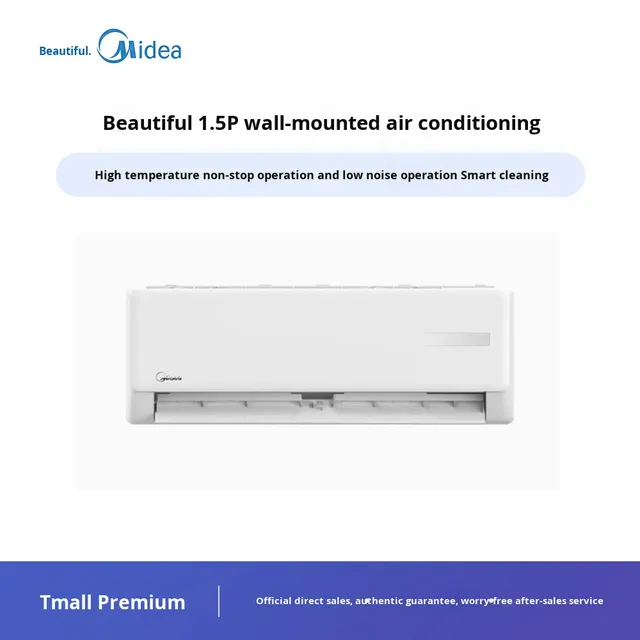 Midea 1.5 HP Wall-Mounted Air Conditioner KFR-35GW/G3-1 Cooling Only High Temperature Operation & Low Noise Inverter Climatiseur