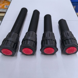 Furniture <b>Leg</b> Plastic Steel Telescopic <b>Adjustable</b> Height Black Heavy Duty For Bed Coffee <b>Table</b> TV Cabinet Support Columns - Product Image 1